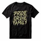 PRiDEorDiE Family v2 T-Shirt -black